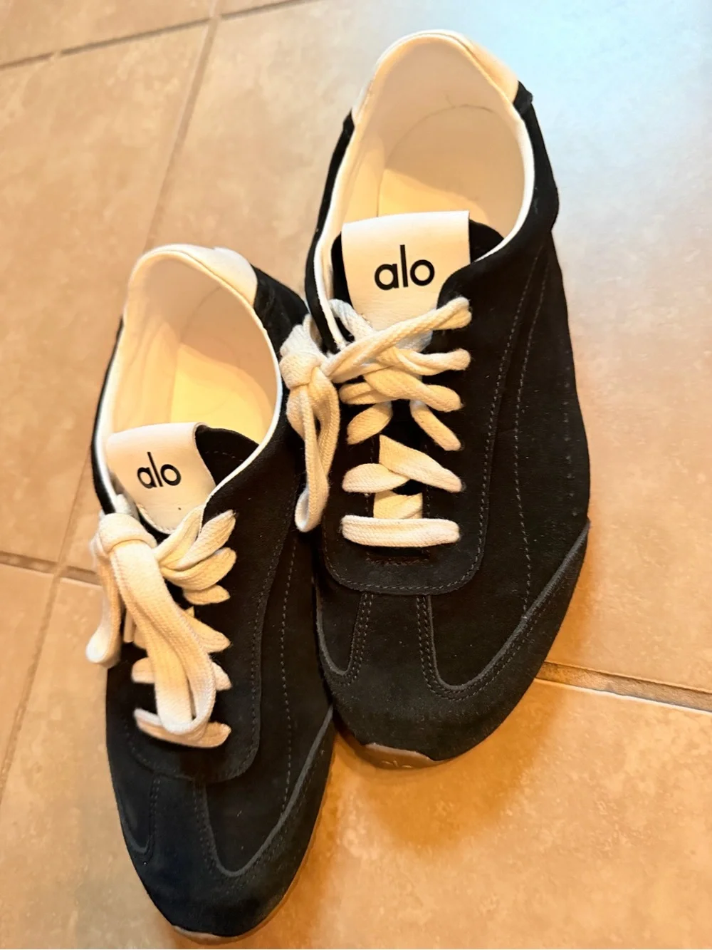 ALO Yoga Black and White Women's Sneakers